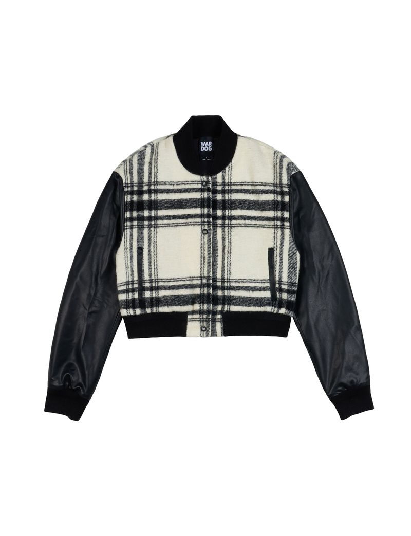 Crop Wool Rider Jacket