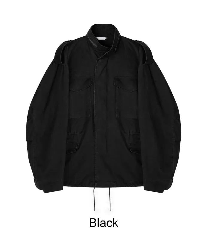 Rendered washed field jacket