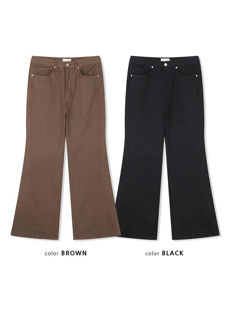 Hep Curved Bootscut Pants