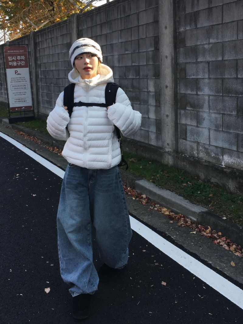 [Lining] Winter Washed Pintuck Balloon Pants (3c)