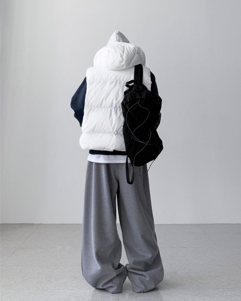 Plus Hood Padding Vest