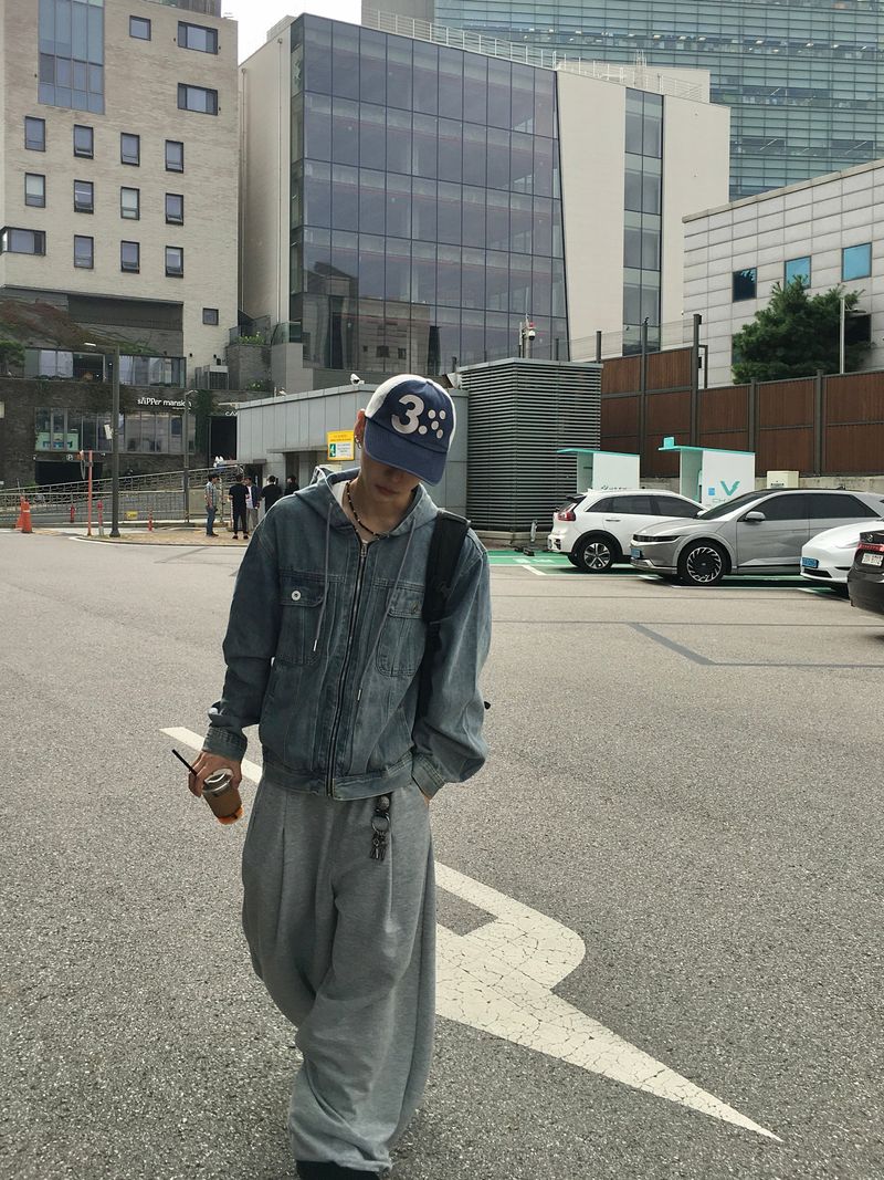 Nod Keyring Pintuck Wide Sweatpants 5C