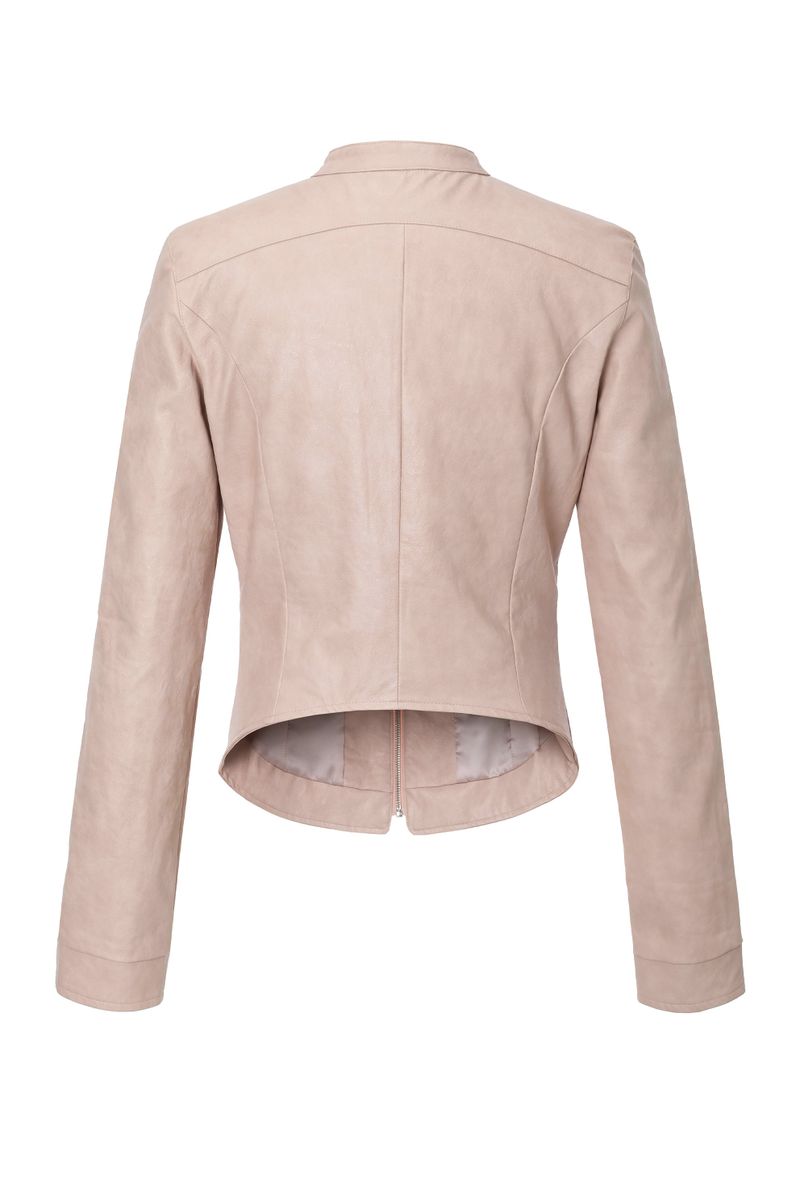 Racer leather jacket