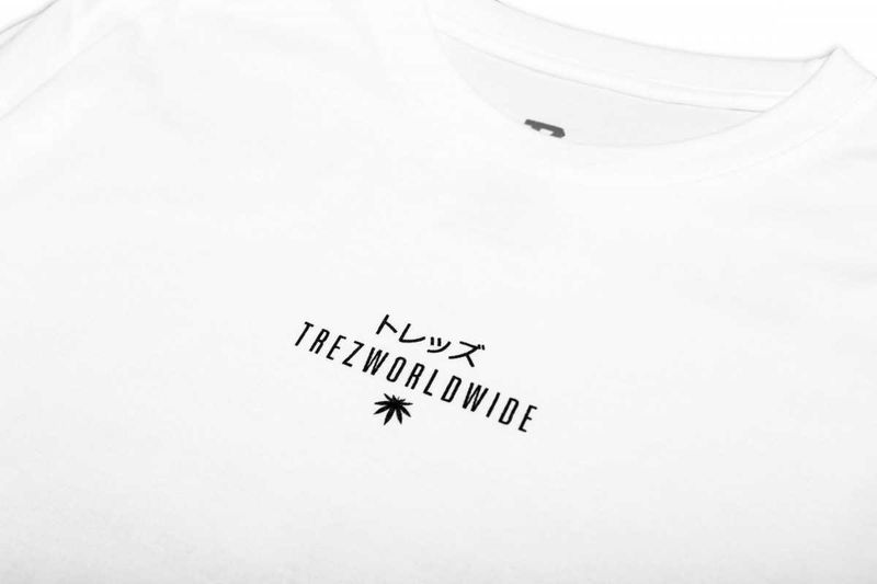 TZ God Is Dope Long Sleeve Tee - White