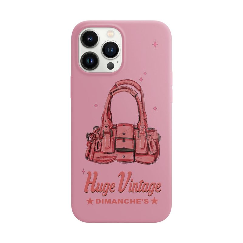 PINK SYMBOL PATTERN BAG CASE (PINK)