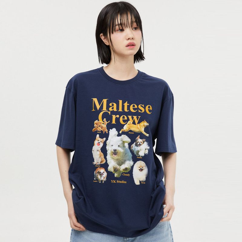 Maltese crew half sleeve tshirts