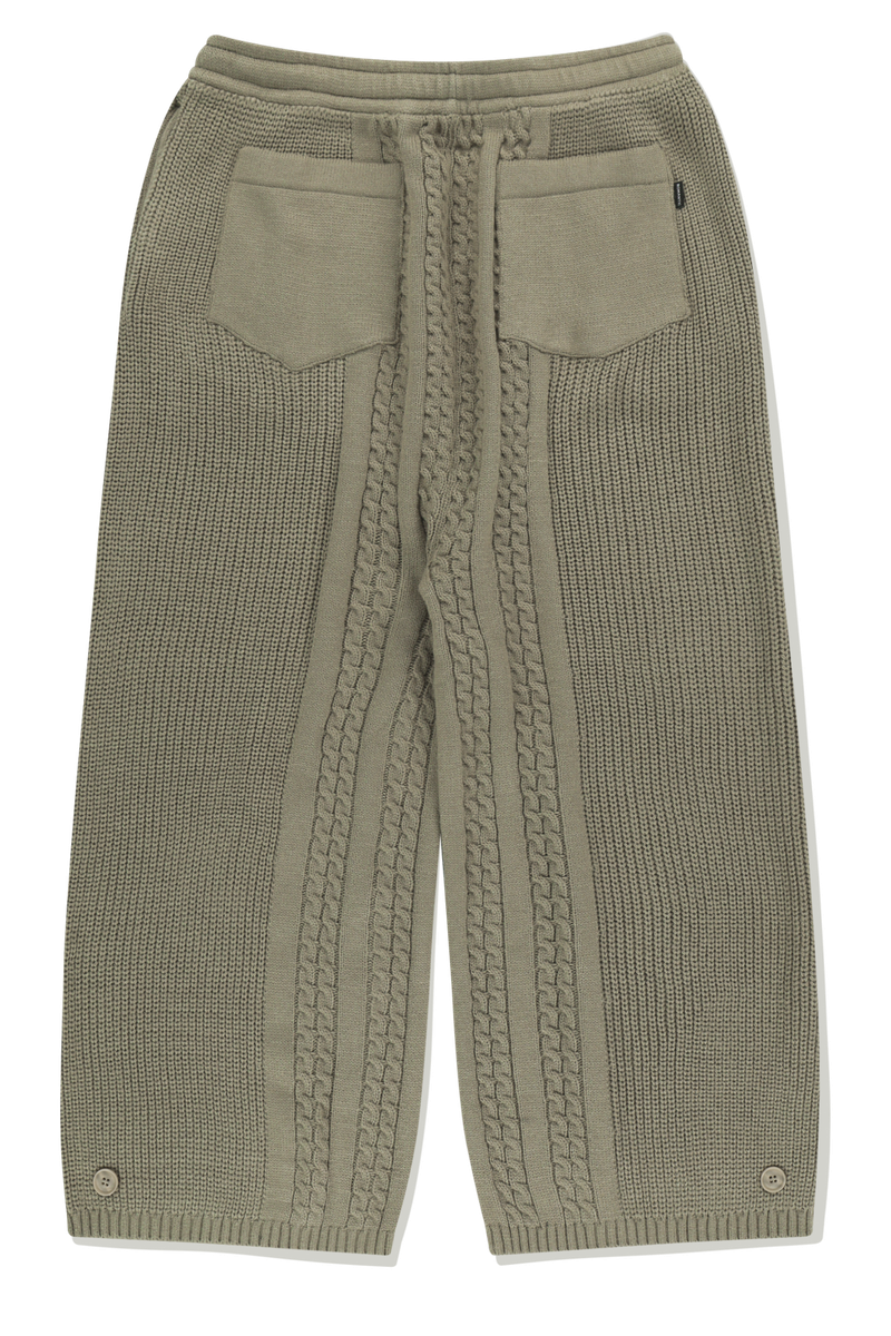 WIDE KNIT PANTS