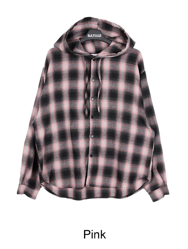 Cove Hooded Check Shirt