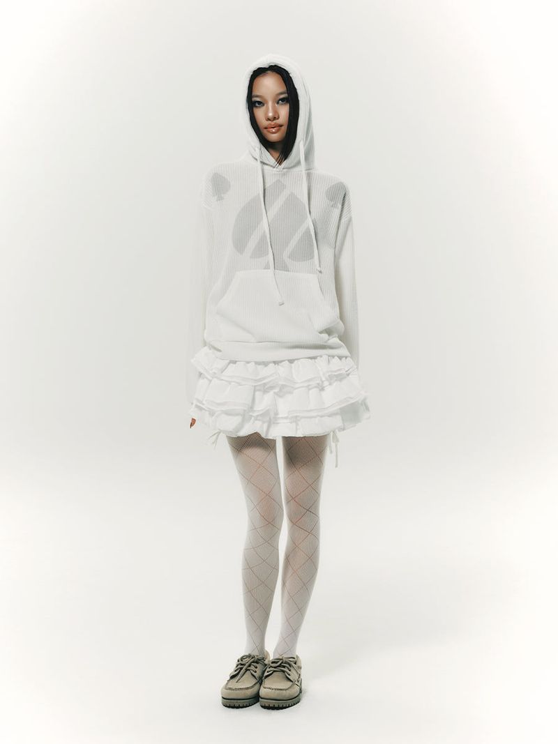 SPACE HOODIE WHITE