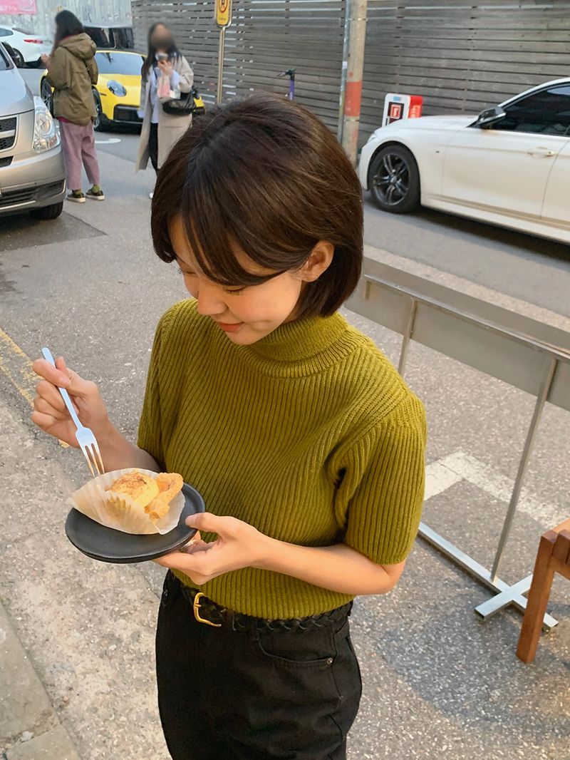 [YELLOMOI] Laurent half polar - knit