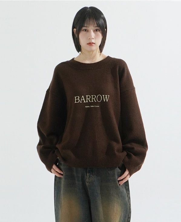 KIXI（キッシー）の「Barrow wool mix round knit（Tops）」