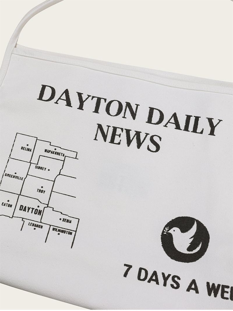 NEWS CANVAS BAG