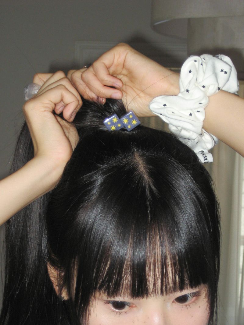 Cubie hair tie (Blue)