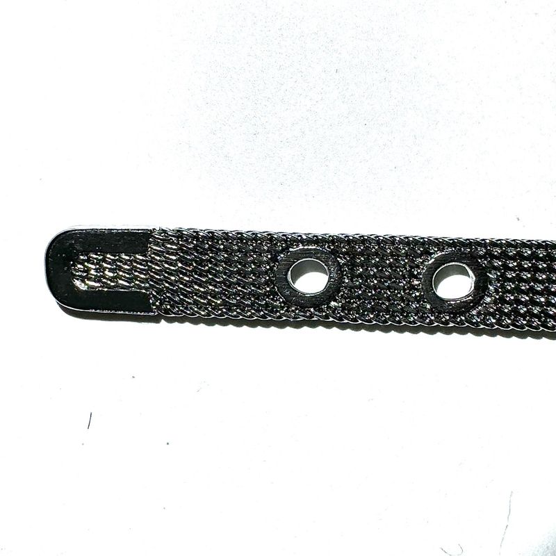 Silver belt bracelet