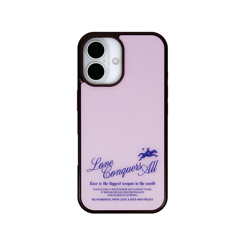 West dream glass case (pink)