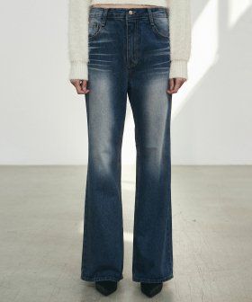 NICK&NICOLE(ニック&ニコール)の「VINTAGE WASHING BOOTS CUT PANTS_BLUE(Pants)」