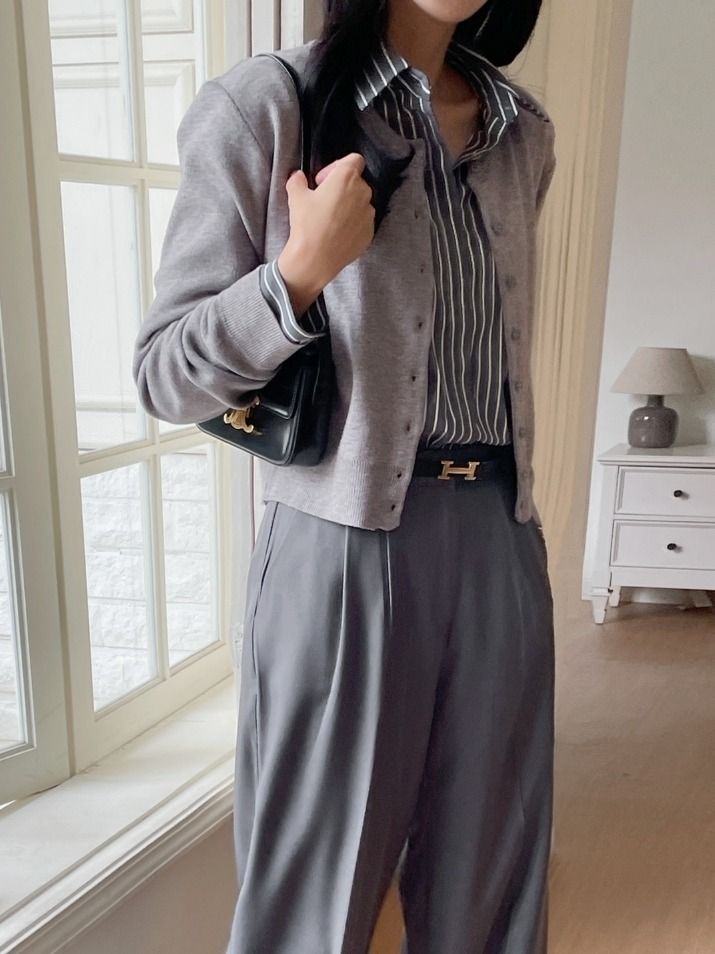 Botel Two Pintuck Wide Slacks