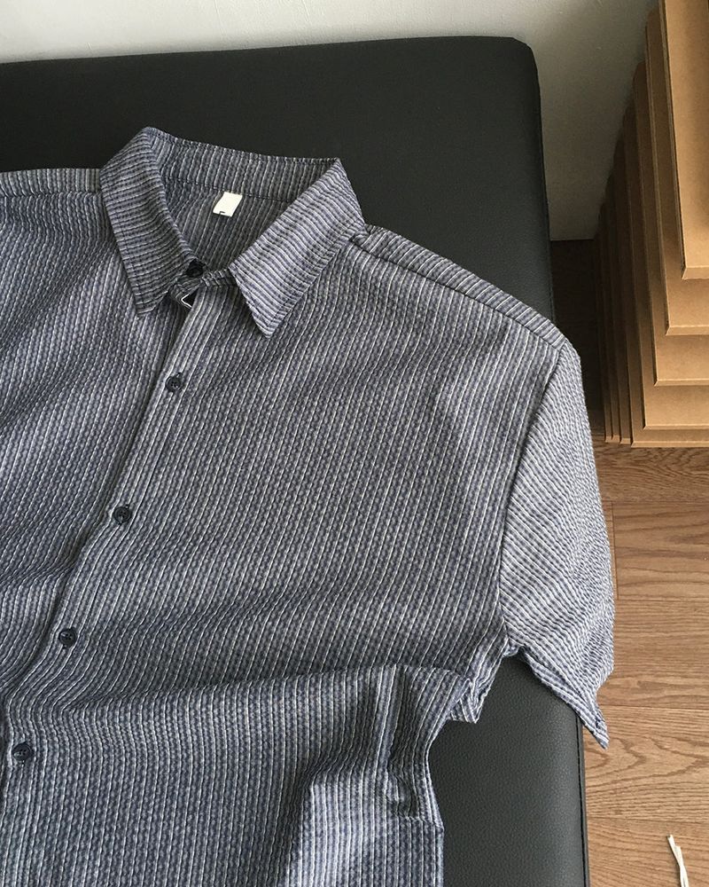 Shore Stripe Short Sleeve Shirt