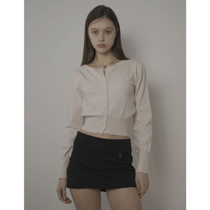 CUPCAKE CARDIGAN-NUDE PUINK