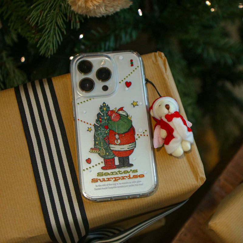 【MADE】Santa's surprise Jelly hard Phone case
