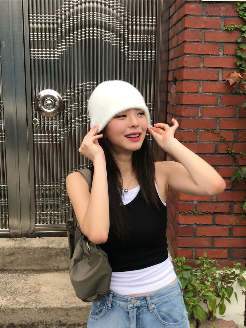Jade short beanie