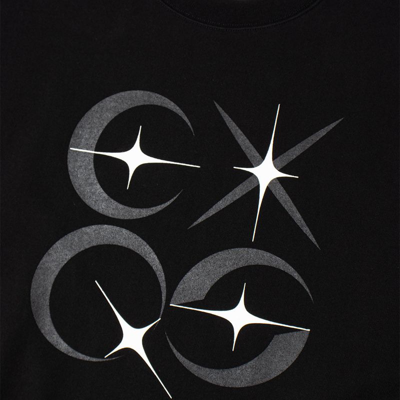 BLACK EXQS SWEATSHIRT