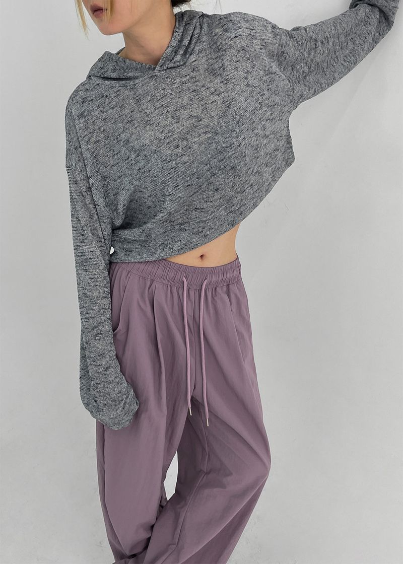 [MADE] Serdi Cropped Linen Hoodie