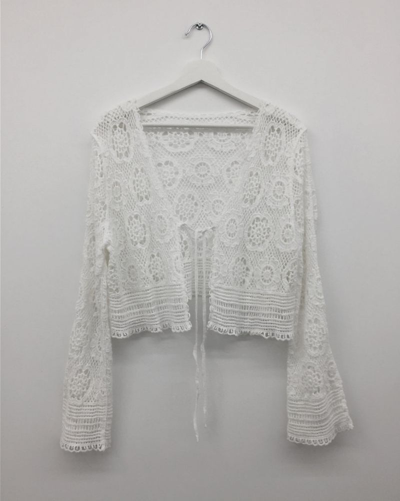 Schiele Crochet Bolero (2color)