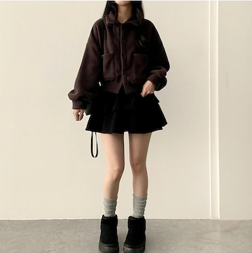 Bipol Golden Flare Cancanminiskirt