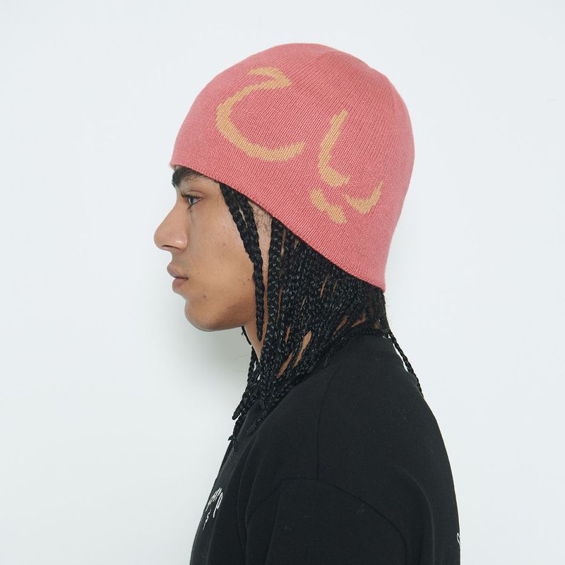 Wind Beanie Coral Pink
