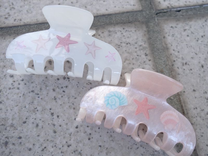 starfish hair clip