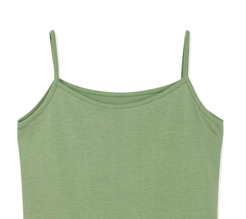 Rain-colored cropped sleeveless