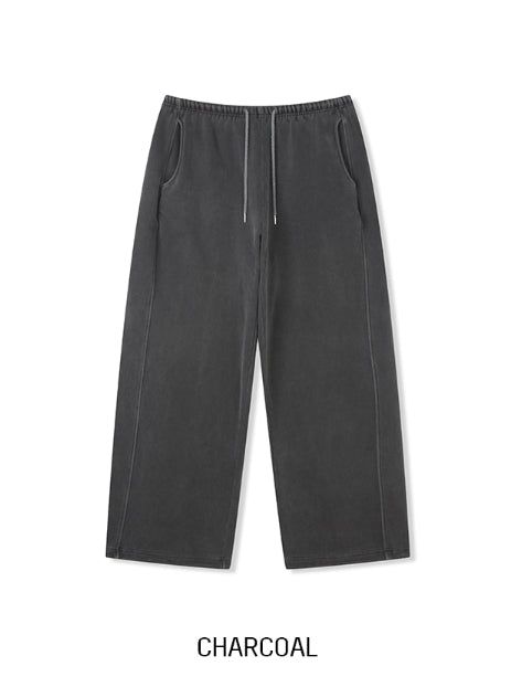 Tain Brushed Pigment Training Pants Set