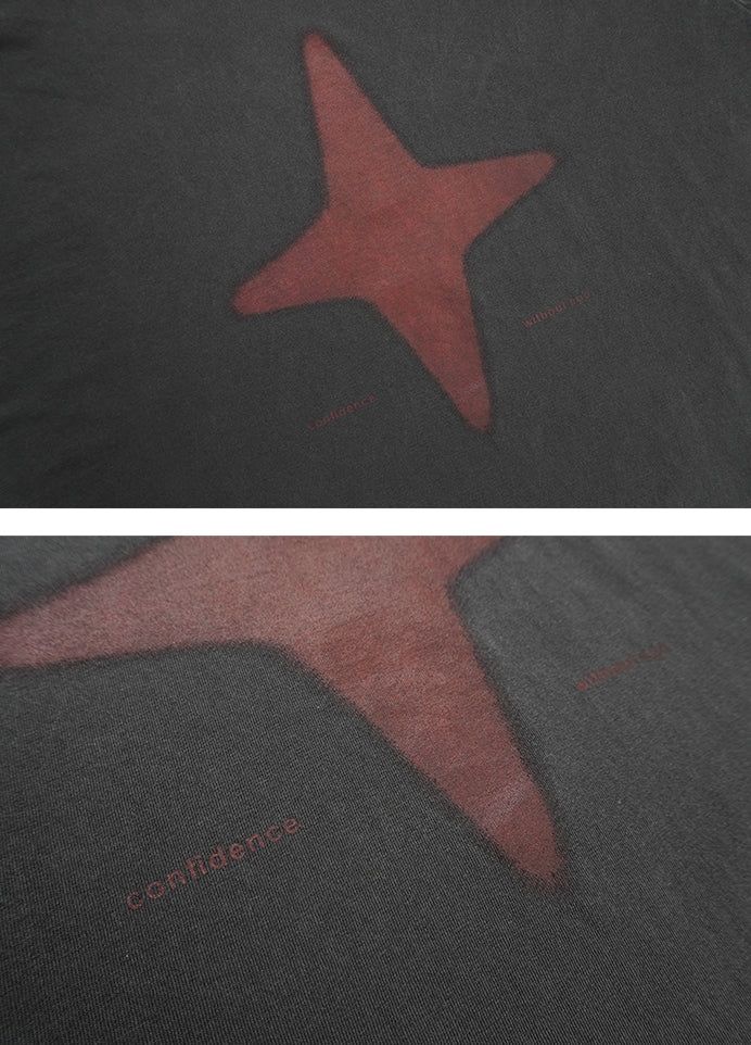Esper pigment dyeing over t-shirt