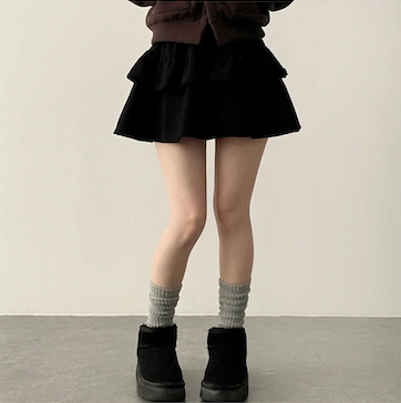 Bipol Golden Flare Cancanminiskirt