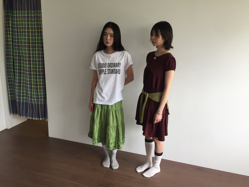 デュリム レイヤード ニーソックス (3color)