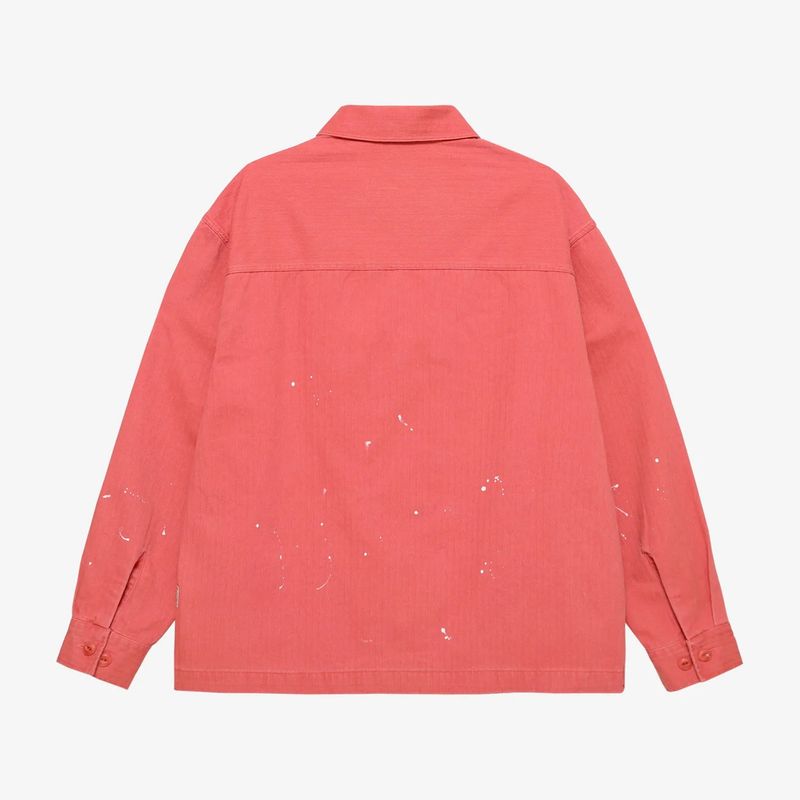PAINTED HERRINGBONE JACKET