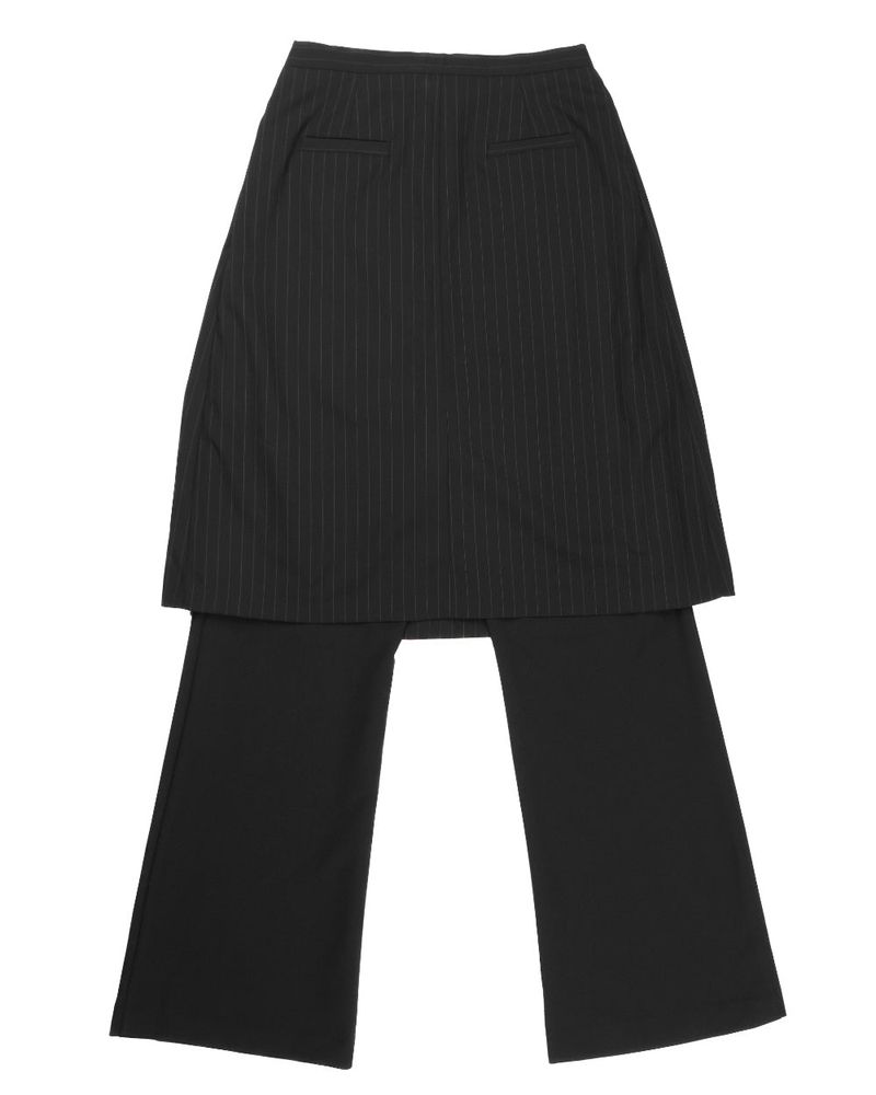  STRIPE URBAN SKIRT PANTS