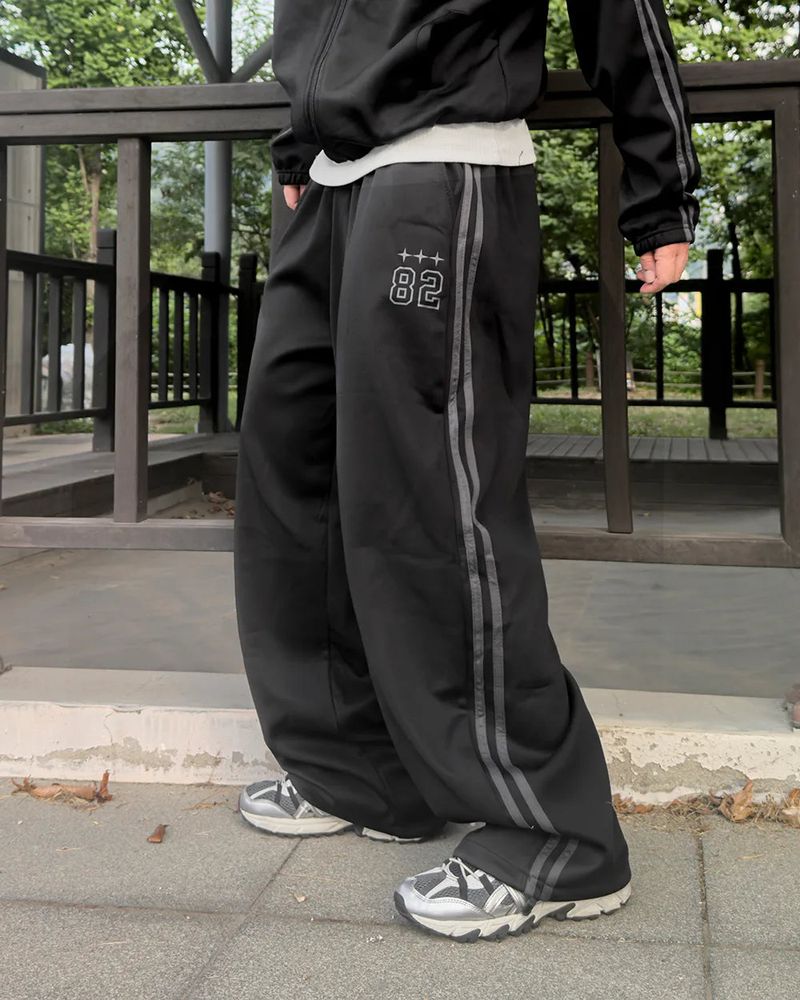 Verk Track Line Wide Pants