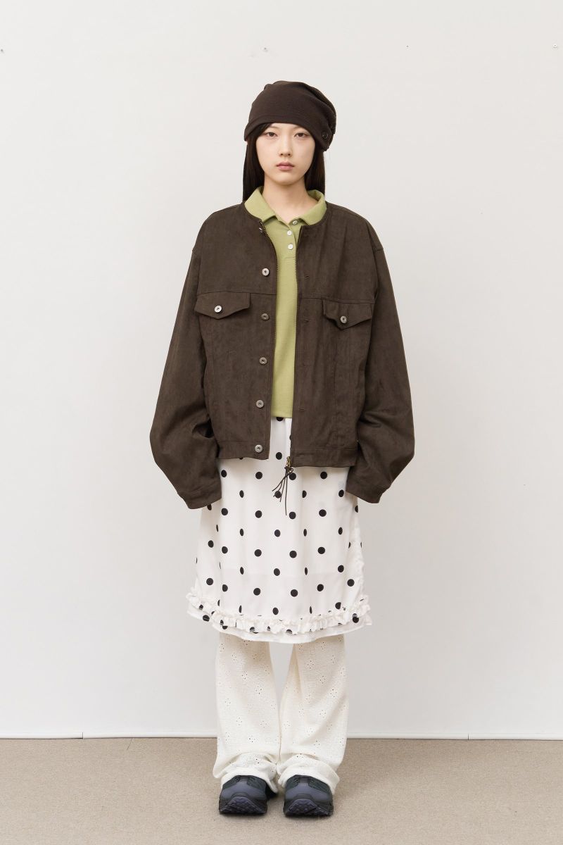 (W) Soap Frill Bubble Skirt