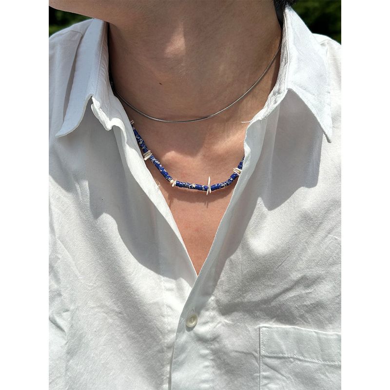 LAURANT（ロラン）の「[HANDMADE] Blue gemstone necklace（Accessories）」
