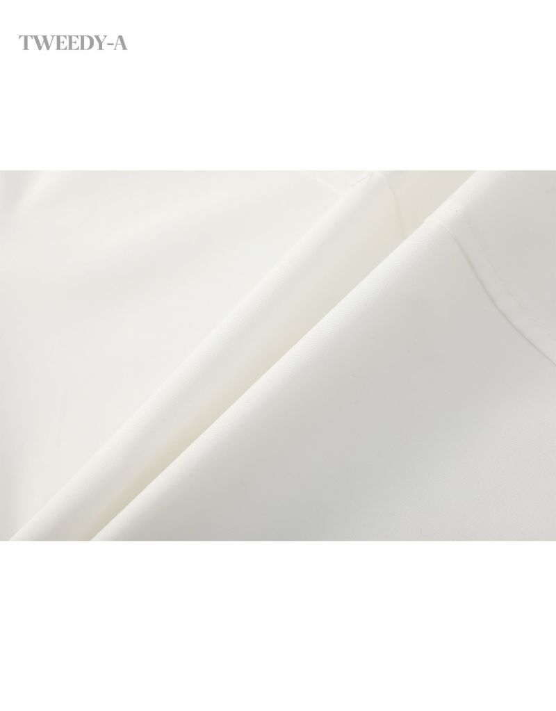 Basic Oxford Tie Shirt WHITE