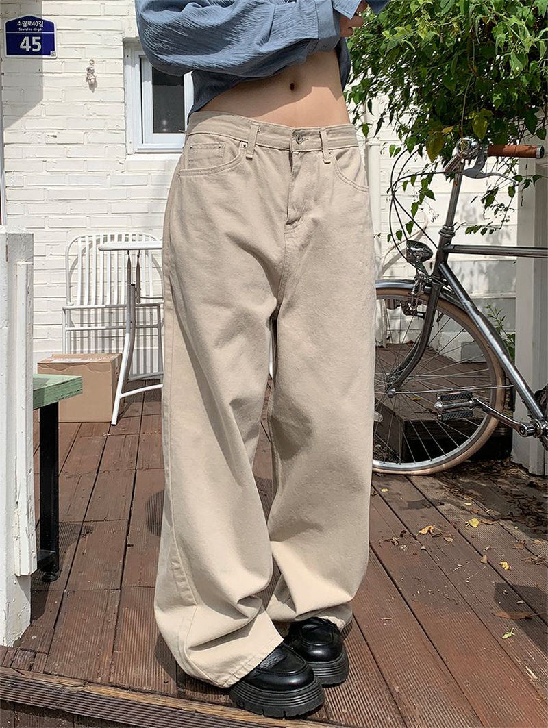BASIC WIDE PANTS (5C)