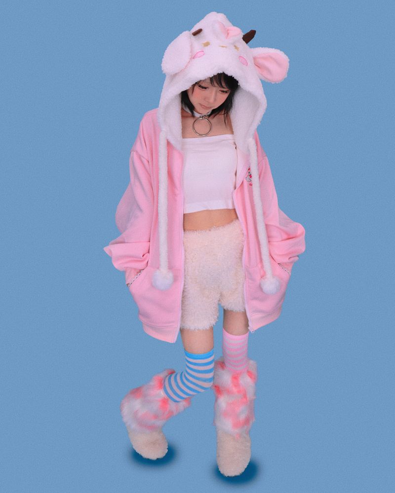 mong-mong poodle shorts (2color)