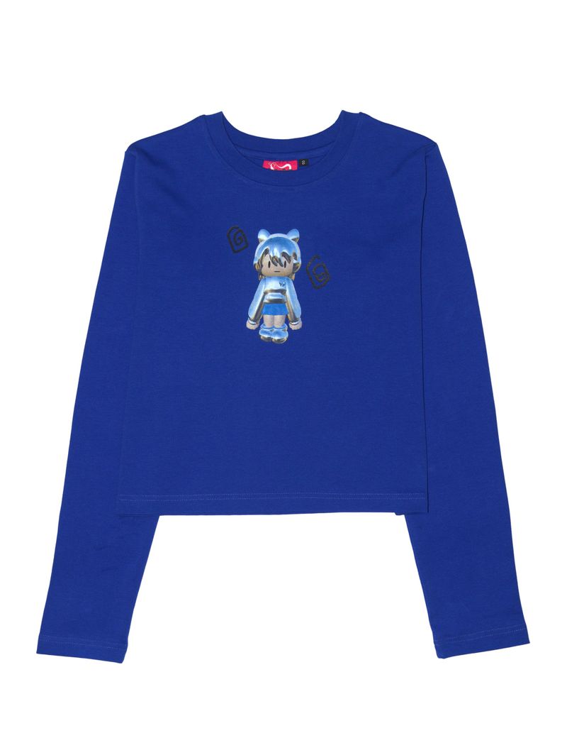 KATER(カーター)の「Kater Moji Long Sleeve BLUE(Tops)」