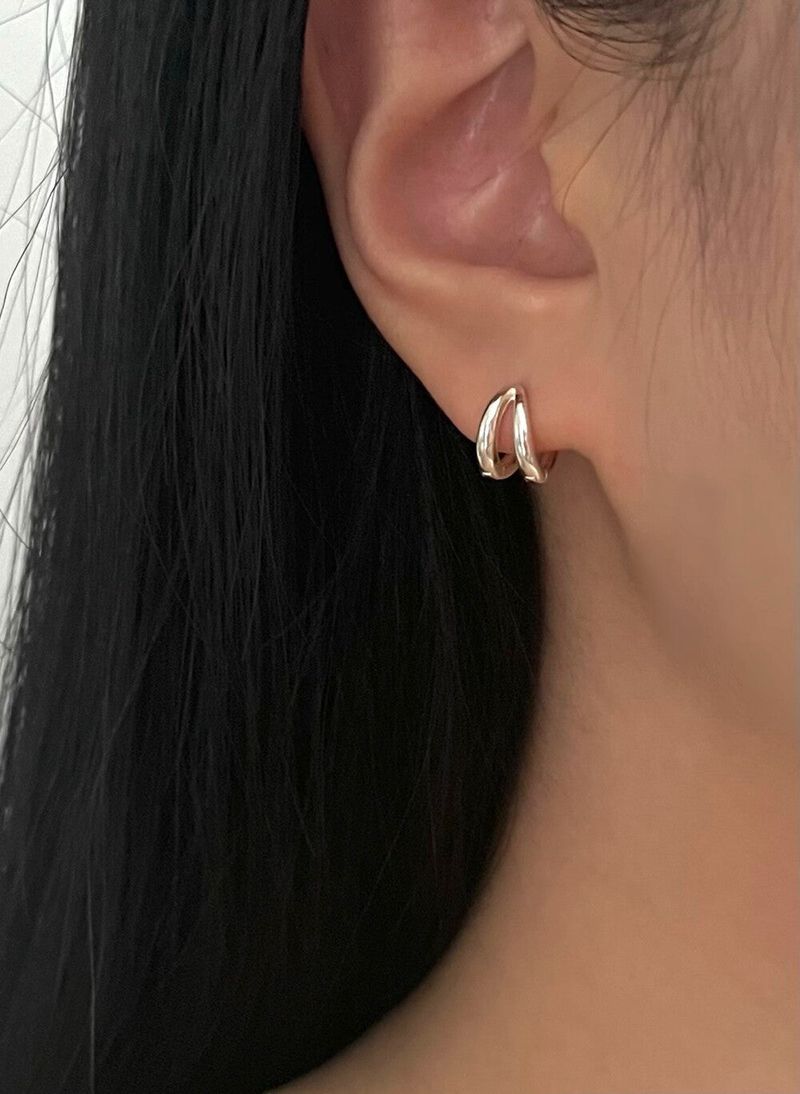 (silver925/18kgold) Jane earring