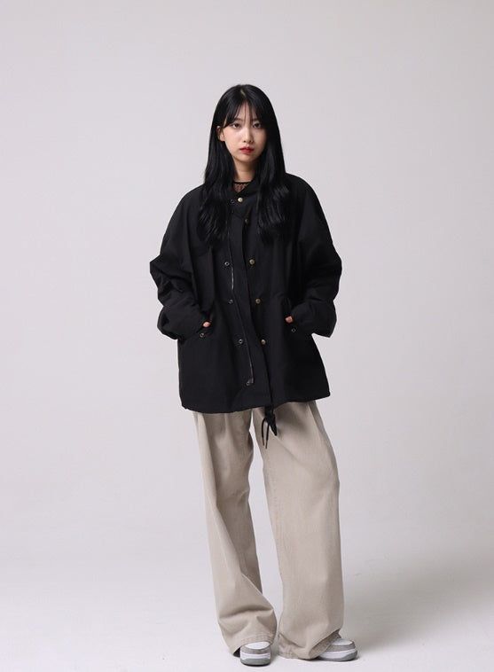 Autumn Dog Parka Bomber Jacket_2color
