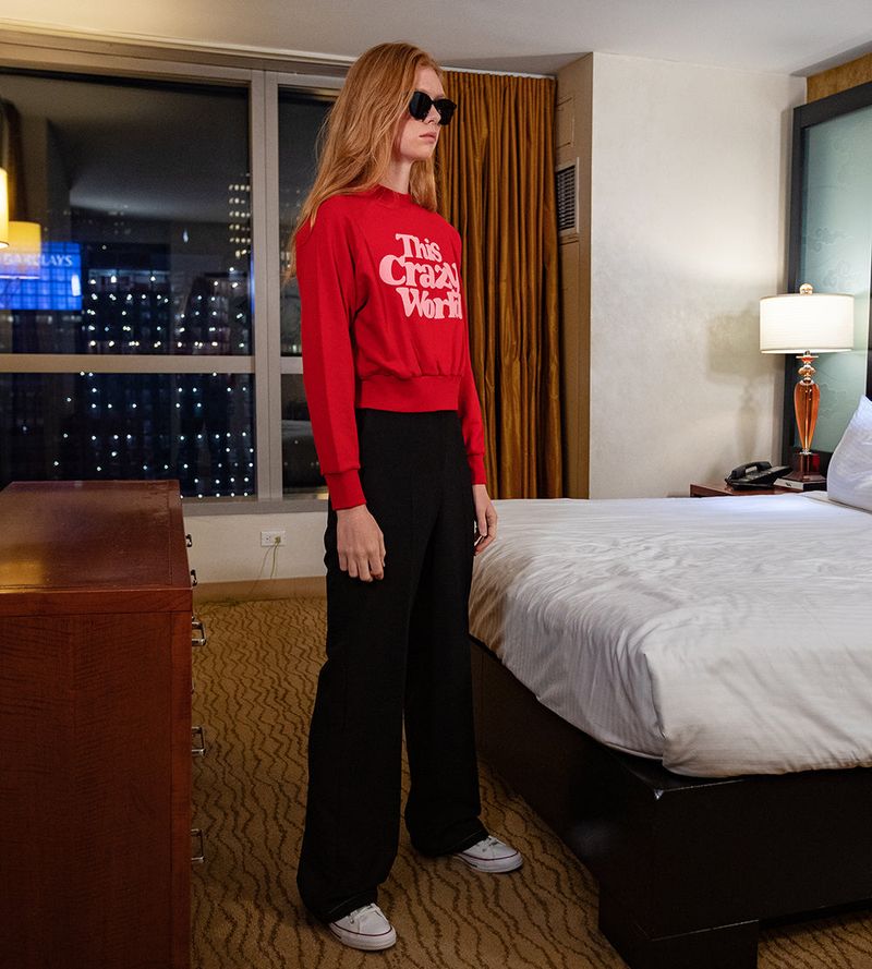 TCW crop sweatshirt