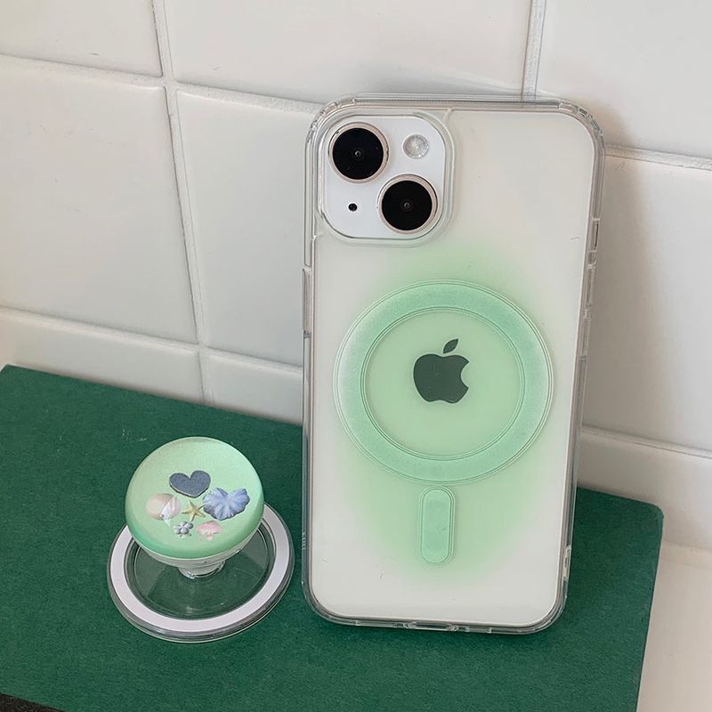 withsome（ウィズサム）の「Ocean Green Gradation Magsafe Phone Case Bead Tok Set（Smartphone Accessories）」