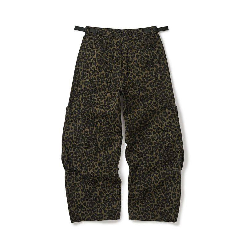 Lumping cargo pants / Leopard khaki
